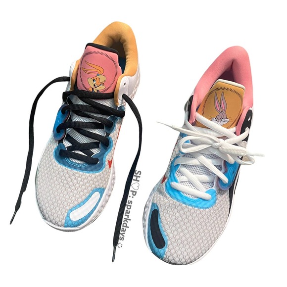 tenis nike renew elevate 2 x space jam hares